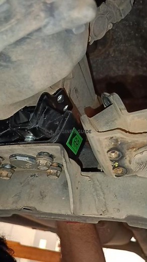 BAD TRANSMISSION MOUNT, SUSPENSION NOISE, GEARBOX MOUNT NOISE #transmission #car#reel#automobile