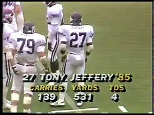 NCAA Football - 1985 SWC Game Of Week - TCU Hornd Frogs Vs Texas Longhorns