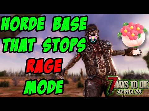 No more rage mode - come learn how! (7 Days to Die: Alpha 20)