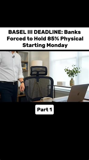 Basel III Deadline: Banks Must Hold 85% Physical Assets