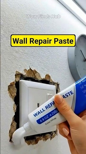 Wall Repair Paste – Fix Cracks & Holes Easily! 🏠