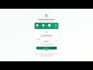 Payment Voucher System Account Activation & Password Reset