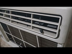 My window units copper pipes freezing up and thawed out when unit is turned off