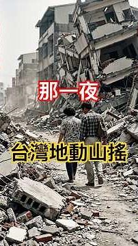 這場地震，改寫了無數台灣人的命運 #921大地震 #歷史紀實