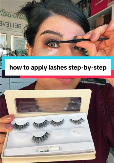 how to apply lashes step-by-step? #lash #lashtutorial #lashes #howto #lashextensions