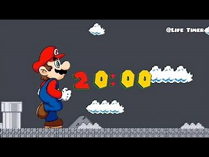 20 Minute Mario Run Countdown Timer | Stay on Track! 🕹️⏳