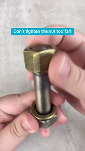 951K views · 4.3K reactions | Free the ring from the trick bolt…but dont tighten the nut too far! #puzzlesolving #puzzles #puzzle #puzzlemaster | Puzzle Master Inc. | Facebook