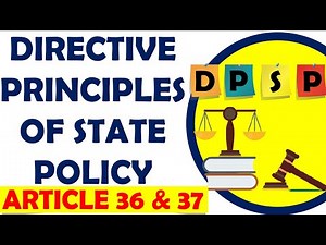 Directive Principle of State Policy Video Lecture - Political Science Class