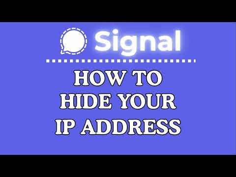 How to Hide your IP Address on Calls on Signal | PC Tutorial 👍