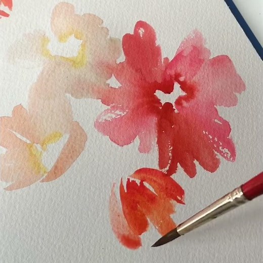 Watercolor Painting Video Tutorial by Jenna Rainey
