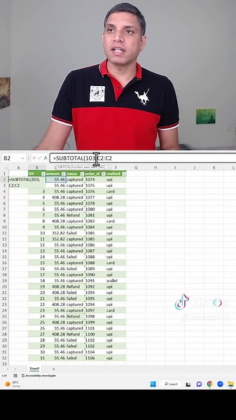Auto adjusting serial numbers #excel #excel365 #excelfunctions #exceltips #exceltricks #excelpro #excel_learning #officehacks #spreadsheettips #tiktoklearning #skillup #excelskills