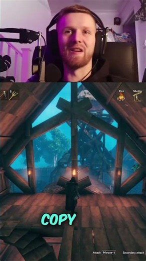 Unique Valheim Staircase! #Valheim #gaming #build #community #adventure