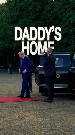 🎶 Daddy’s home… Hey, hey, hey, Daddy. President Donald J. Trump attended the NATO Summit in The Hague, Netherlands. | The White House