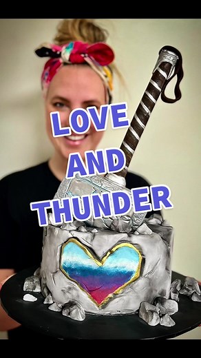 Marvel Studios' Thor: Love and Thunder Cake Design | DisneyPlus Day