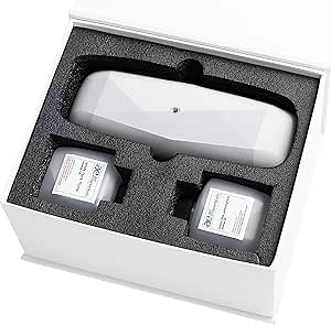 Air Esscentials The Diamond Gift Set, Smart Scent Air Machine Kit, Cold & Waterless Fragrance Oil Diffuser with 2 Signature Scents & Bluetooth Control, Herbal & Citrus Aromas, White