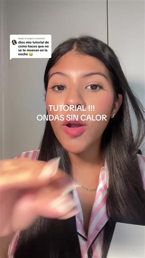 Replying to @angie tutorial de ondas sin calor con 🧦🧦 un método que no falla!!! #ondassincalor #parati