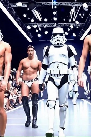 Stormtroopers Strip Down: Star Wars-Inspired Men’s Underwear Takes the Catwalk by Force