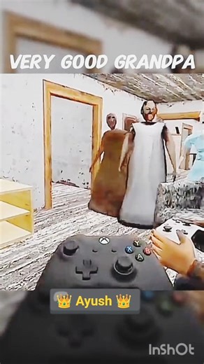 Granny And Grandpa Funny Trolling Animation #granny #animation #shorts