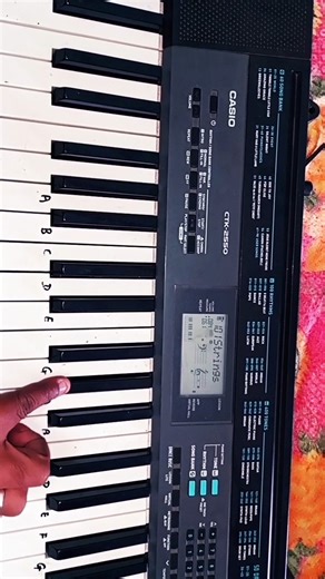 #Saato Janam Me Tujhe🔥 | #PianoTutorial🎹 | Short Video | Music Part 🎶| Casio CTK 2550 | Lesson|