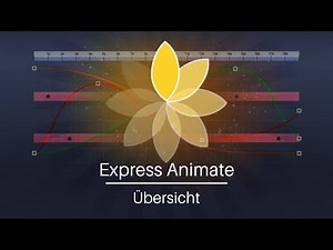 ExpressAnimate - Übersicht über grafische Benutzeroberfläche