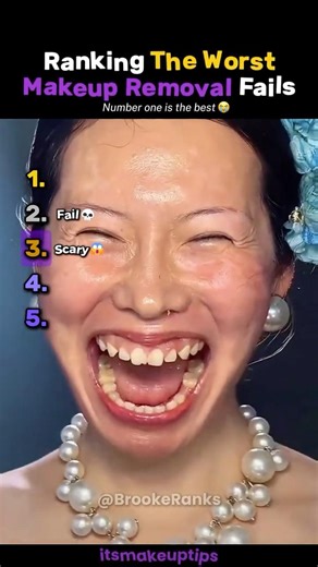 Ranking The WORST Makeup Removal Fails