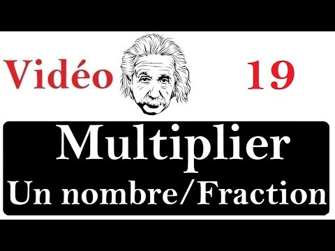 Vidéo 19| Multiplier un Nombre par une fraction |#maths| #MathsFaciles| #RévisionMaths| #mathematics