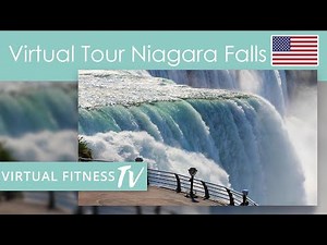 Virtual Tours of Famous Places - Niagara Falls - USA - With Niagara Waterfall Sounds