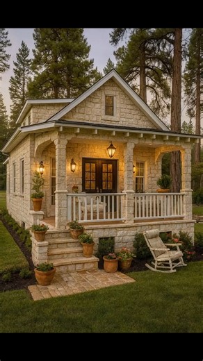Stone Cottage #house #amazing #viral | Tiny House Inspiration