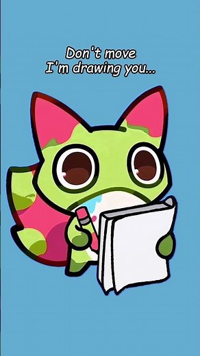 Frugling is creating a masterpiece just for you 🐸#clashofcritters