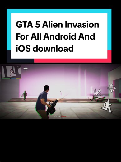 GTA 5 Alien Invasion For All Android And iOS download .. #foryou #cargame #gamename #offlinegame #100kviews