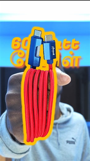 21K views · 111 reactions | ⚡RGB 60-Watt Charging Cable⚡ Stay powered...