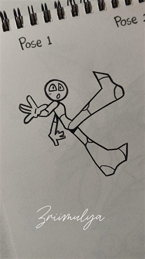 How to draw body pose tutorial #drawing #art #howtodraw #tutorial #shorts