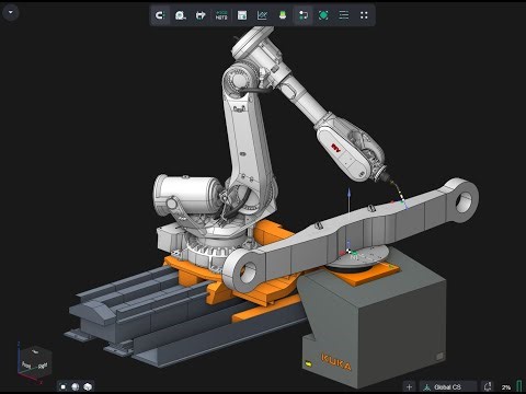 Advanced 6-Axis Robot Welding Simulation & Offline Programming