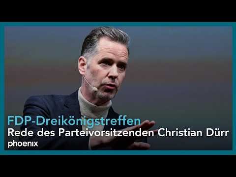 Rede des Parteivorsitzenden Christian Dürr auf dem Dreikönigstreffen der FDP | 06.01.2026