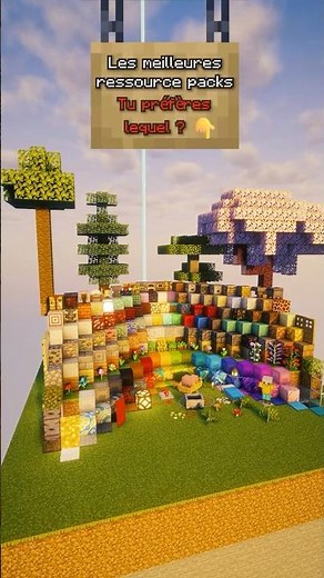 Les MEILLEURS ressource packs Minecraft - Partie 1 🔥 #minecraft #resourcepacks #texturepack #shorts