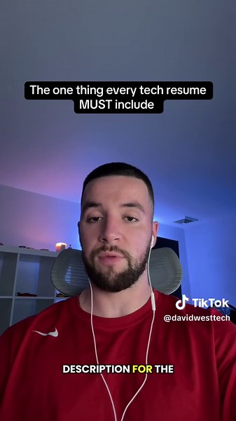 Projects are a key component to demonstrating your skills so be sure you are marketing yourself to the best of your ability #tech #techtok #careeradvice #cloud #fyp