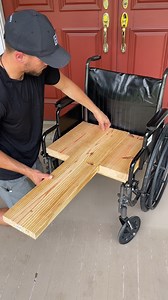 My Grandpa's favorite Surprise! 🤯 This saved my Grandpa! Why hasn't someone invented this wheelchair before? Check out this simple DIY project. This video was produced by The Flom Family, Rick Lax, and Jordan Flom | The Flom Family