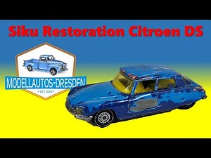Siku Model Car V290 Restoration #179 Citroen DS21 [modellautosdresden]