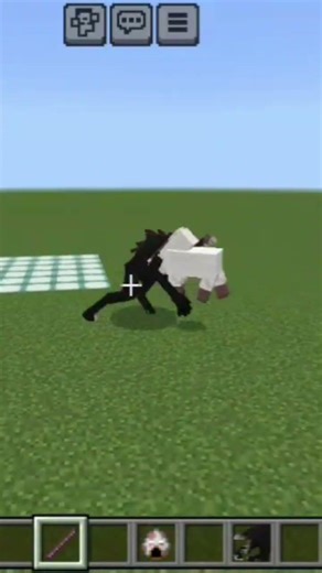 Wendigo VS Screaming Sheep #minecraft #minecraftshorts #shorts
