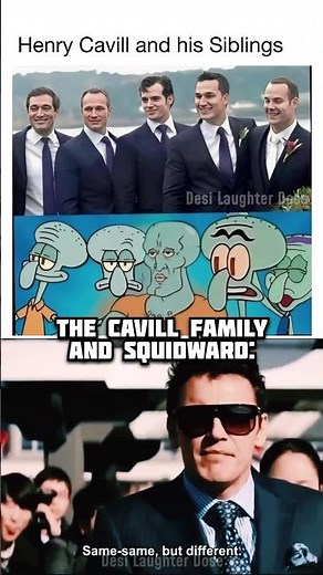 The Cavill genes are actually INSANE... 🧬💀 #shorts