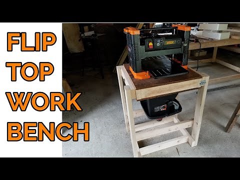 DIY: Flip Top Work Bench (Planer & Sander)