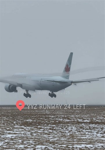 Air Canada Boeing 777-333(ER) Smooth Landing in Toronto