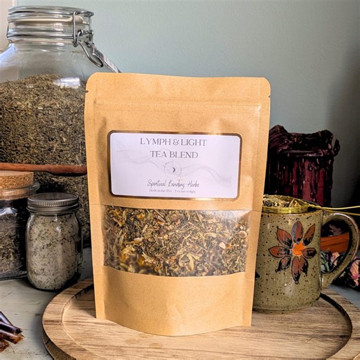 Lymphatic Drainage Tea Detox Cleanse Herbal Tea Cleavers Nettle Lymph Support Loose Leaf - Etsy