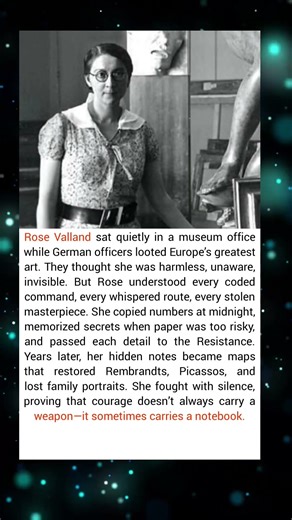 Rose Valland: The Silent Heroine Who Outsmarted the Nazis and Saved the World’s Art | #nextstory