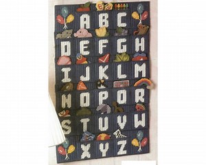 Alphabet Pockets Plastic Canvas Pattern, Alphabet Teaching Tool - Etsy