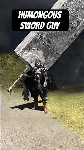 Humongous Sword Guy Spurs a Wave of Redraws Online