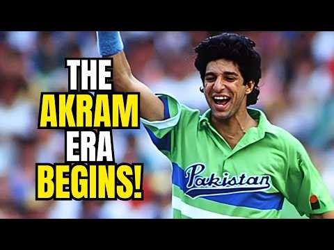 When An 'Unknown' 18-Year-Old Wasim Akram Destroyed Australia