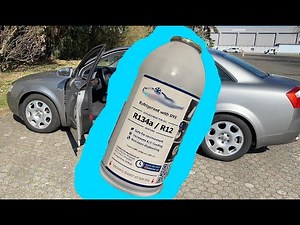 #EasyKlima Klimaanlage selbst befüllen! | Audi A4 B6 8E - 1.8T 20V | Klima - Teil 2