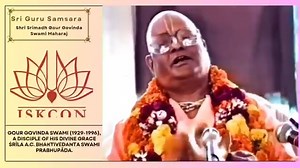 Hare Krishna Bhajan! | Sri Srimad Gour Govinda Swami