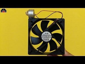 Free energy generator using CPU Fan | AWESOME LIFE HACKS